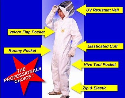 Full Sherriff Beekeeping suits