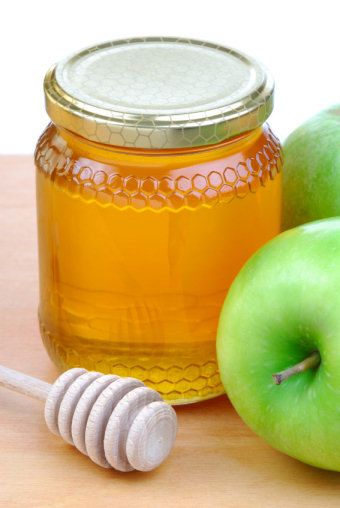 Jar of nutritious Cornwall Honey